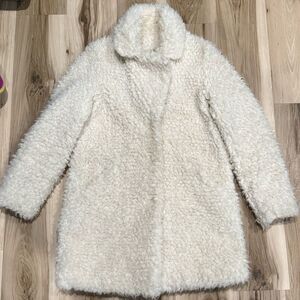 Antoni and Alison Faux Fur Lined Button Up Jacket Women’s Medium